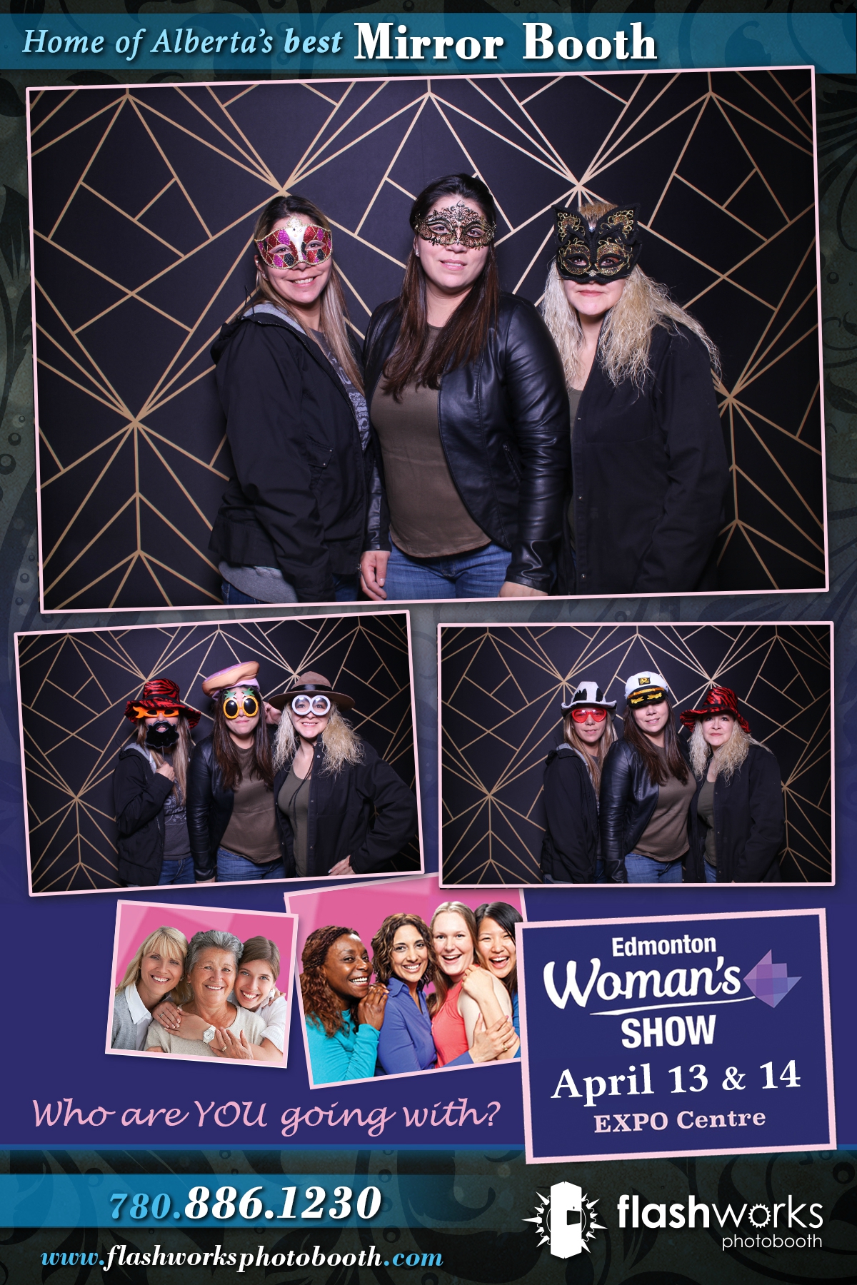 Spring Edmonton Woman's Show 2019 | View more photos from the event at gallery.flashworksphotobooth.com/u/FlashworksPhotoboothInc/Spring-Edmonton-Womans-Show-2019